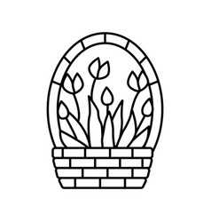 Flora Spring Line Icon