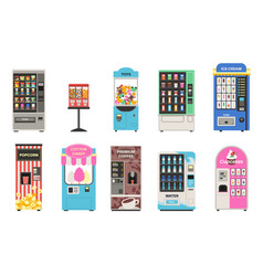 Cartoon Vending Machines With Snacks Automatic