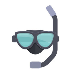 Diving Mask Icon Cartoon Scuba Dive