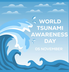 World Tsunami Awareness Day Design