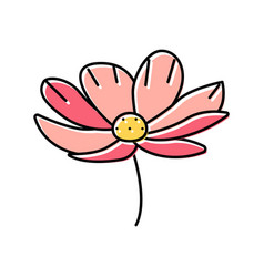 Cosmos Flower Spring Color Icon