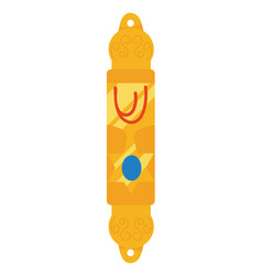 Jewish Mezuzah Golden