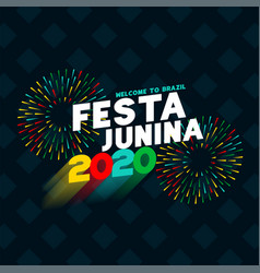 Festa Junina 2020 Celebration Poster Design