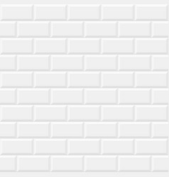 Subway Tile Seamless Pattern White Kitchen Ceramic