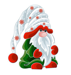 Cute Cartoon Christmas Gnome