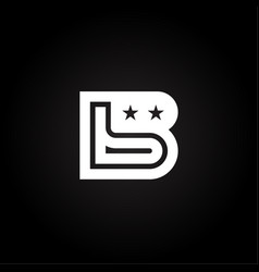 Small Letter B Inside Big - Logotype