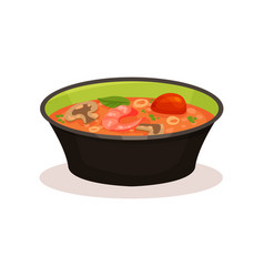 Tom Yam Kung Spicy Soup Thai Cuisine