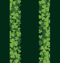 Elegant Saint Patricks Day Background With Clover