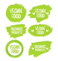 Vegan Food Stamp Sticker Image