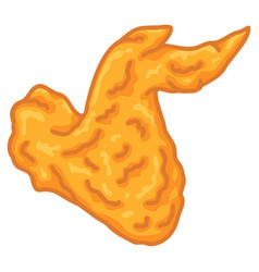 Chicken Wings Doodle Drawing Design Icon