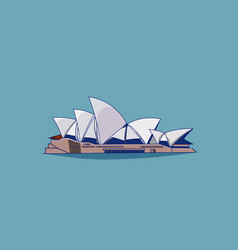 Sydney Opera House Cartoon