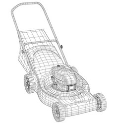 Petrol Lawn Mower Machine Garden Instrument