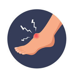 Foot Injury Icon