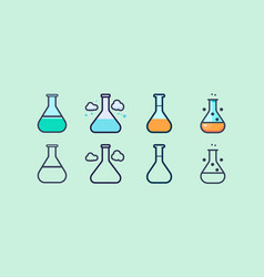 Glass Beaker Laboratory Set