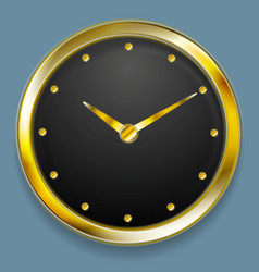 Abstract Golden Clock Design