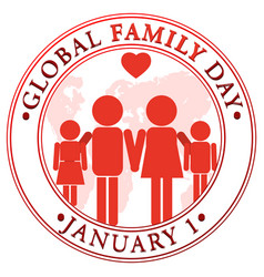 Global Family Day Logo Design