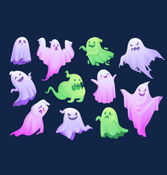 Cartoon Ghost Phantom Spooky Ghosts Poltergeist