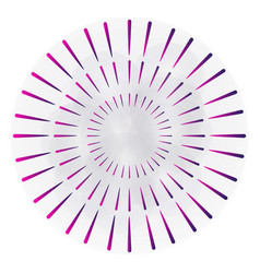 Gradient 3 Ring Purple Firework