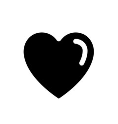 Heart Black Glyph Ui Icon