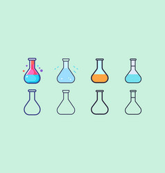 Research Beaker Artwork