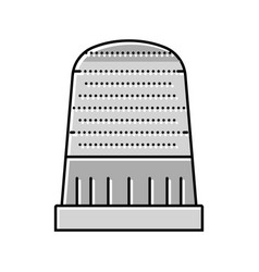 Thimble Embroidery Hobby Color Icon