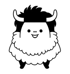 Cute Cartoon Chinese Zodiac Sign - Taurus