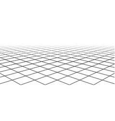 Fading Diagonal Wireframe Grid Vanishing