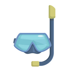 Water Mask Icon Cartoon Scuba Dive