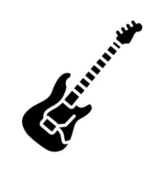 Acoustic Guitar Emblem Royalty Free Vector Image