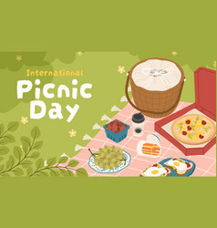 International Picnic Day Concept