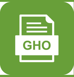 Gho File Document Icon