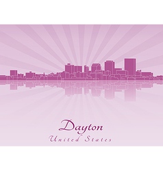 Dayton Skyline In Purple Radiant Orchid