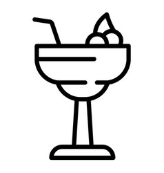 Bar Cocktail Icon Outline Pub Restaurant