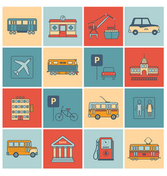 City Infrastructure Icons