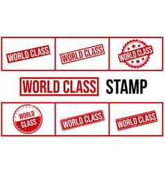 World Class Rubber Stamp Set