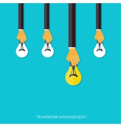 Finding The Main Idea Teamwork Management Concept