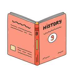 Colourful Doodle Open School Textbook On History