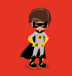 Superhero Boy Brown Batman 01