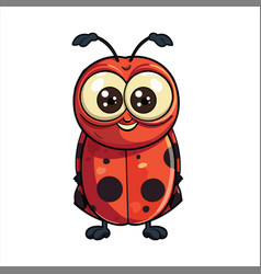 Ladybug Cute Funny Cartoon Kawaii Clipart