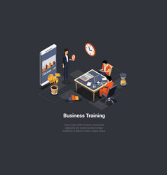 Business Training Or Brainstorming Woman Public