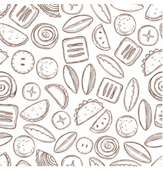 Hand Drawn Small Pies Pattern