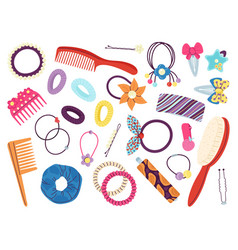 Cartoon Hair Clips Stylist Accessories Flat