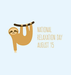 National Relaxation Day Icon