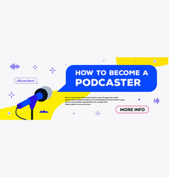 Podcast Banner Style For Promo Social Media