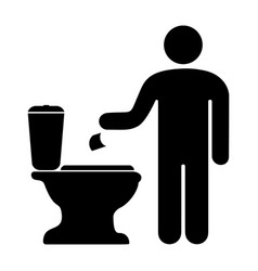 No Throw In Toilet Vector Images (over 150)