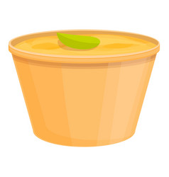 To Go Soup Icon Cartoon Day Food Snack