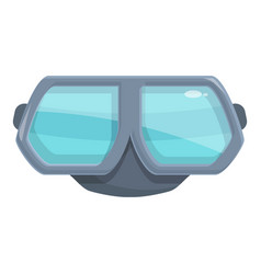 Summer Diving Mask Icon Cartoon Scuba