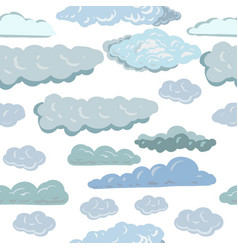 Clouds Sky Flying Hand Drawn Big Set