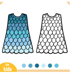 Coloring Book Dress