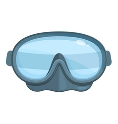 Dive Equipment Icon Cartoon Scuba Mask